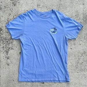 Vans Light Blue Palm Tree Tee